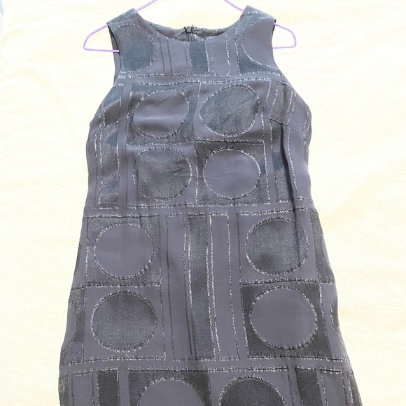 Black Sparkly Mini Dress - Picture 4 of 6